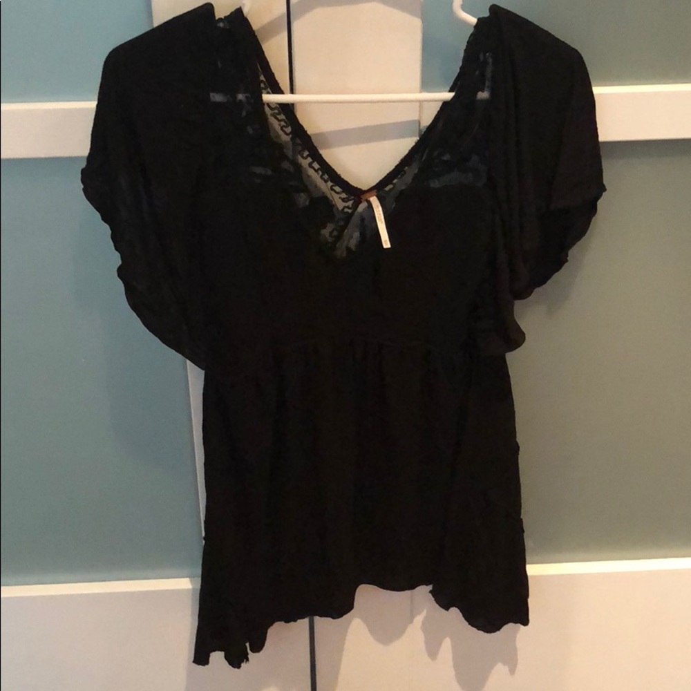 Black FreePeople tank top